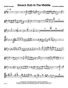 Smack Dab in the Middle - 3rd Bb Trumpet 