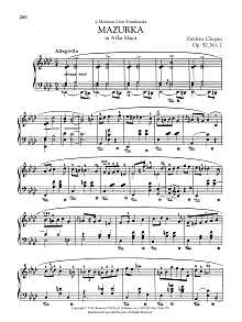 Mazurka in A-flat Major, Op. 50, No. 2 