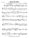 Sleep, My Child (from Paradise Lost: Shadows and Wings) - Bb Clarinet 1