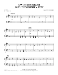 A Winter's Night in the Forbidden City - Piano