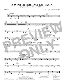 A Winter Holiday Fantasia - Timpani 
