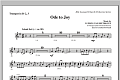 Ode To Joy (Does Not Match SATB 08752035) - Bb Trumpet 2,3