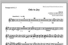 Ode To Joy (Does Not Match SATB 08752035) - Bb Trumpet 2,3 
