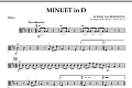 Minuet in D - Viola