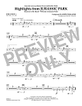 Highlights from Jurassic Park - Percussion 2