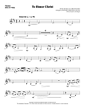 To Honor Christ - Clarinet (sub Viola)