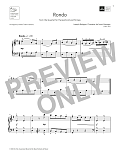 Rondo from Quartet for harpsichord and strings (Grade 2, list A11, ABRSM Piano Syllabus 2023 & 2024)