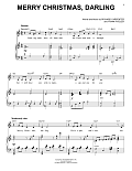 Merry Christmas, Darling [Jazz Version] (arr. Brent Edstrom)