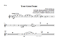 Your Great Name - Oboe