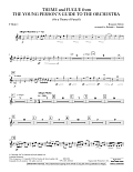 Theme and Fugue from The Young Person's Guide to the Orchestra - F Horn 1