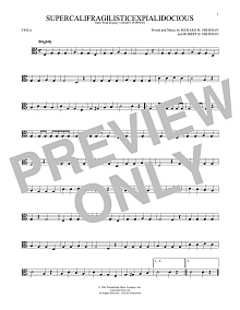 Supercalifragilisticexpialidocious (from Mary Poppins) 