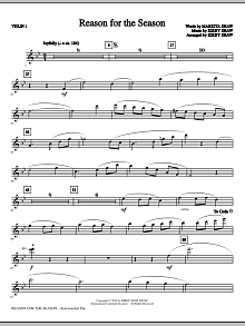 Reason For The Season - Violin 1 