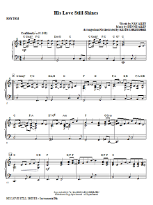 His Love Still Shines - Rhythm 