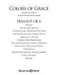 Colors of Grace - Lessons for Lent (New Edition) (Orchestra Accompaniment) - F Horn 1 & 2