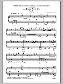 Prelude I (Wildcat) (from Rock Preludes) 