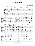 In Summer (from Disney's Frozen)