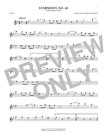 Symphony No. 40 In G Minor, Third Movement ("Minuet") 