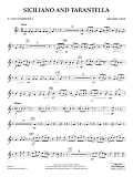 Siciliano and Tarantella - Eb Alto Saxophone 2