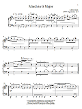 March In G Major, BWV App. 124