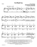 Get Back Up - Piano