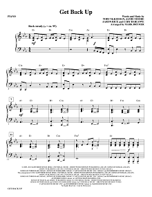 Get Back Up - Piano 
