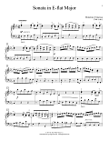 Sonata In E-Flat Major