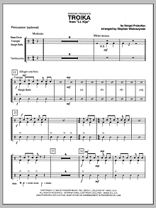 Troika (from Lt. Kije) - Aux Percussion 