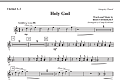Holy God - Clarinet 1 & 2