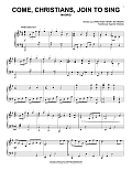 Come, Christians, Join To Sing
