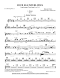 Four Sea Interludes (from the opera "Peter Grimes") - Eb Alto Saxophone 1