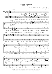 Happy Together (arr. Craig McLeish) 