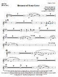 Because Of Your Love - Alto Sax 1 & 2 (Sub. Horn)