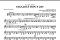 Big Girls Don't Cry - Bb Bass Clarinet