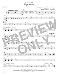 Dynamite (arr. Roger Emerson) - Drums