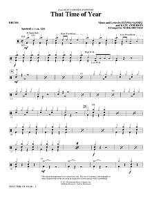 That Time of Year - Drums 