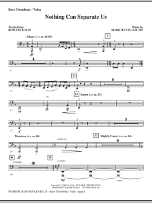 Nothing Can Separate Us - Bass Trombone/Tuba 