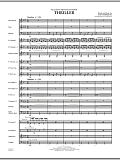 Thriller - Full Score