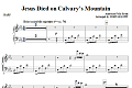 Jesus Died On Calvary's Mountain - Harp