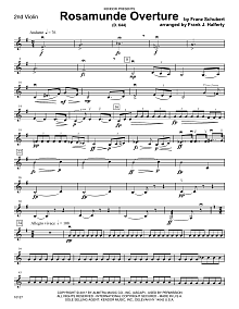 Rosamunde Overture (D. 644) - 2nd Violin 