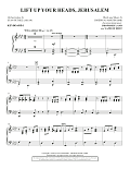 Lift Up Your Heads, Jerusalem (Consort) - Keyboard 1