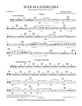 Four Sea Interludes (from the opera "Peter Grimes") - Trombone 2