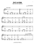 Pat-A-Pan (Willie, Take Your Little Drum)
