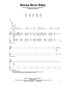 Bossa Nova Baby 