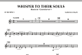 Whisper to Their Souls (based on "Greensleeves") - Bb Trumpet 3