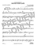 Never Too Late (from The Lion King 2019) (arr. Johnnie Vinson) - Eb Baritone Saxophone