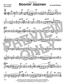 Bloomin' Jazzmen - Bb Solo Sheet 