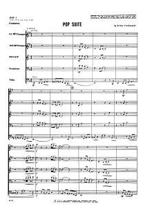 Pop Suite - Full Score 