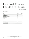 Festival Pieces For Snare Drum
