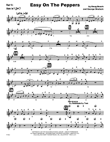 Easy On The Peppers - Horn in F 