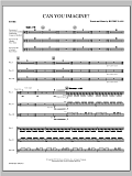 Can You Imagine? - Score